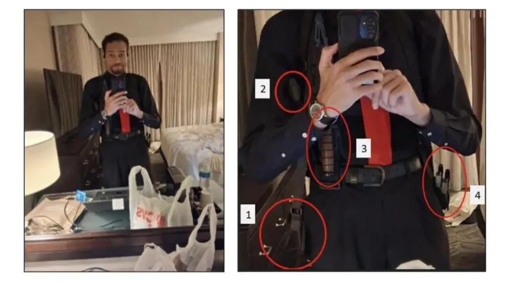 Antes de ataque em jantar com Trump, atirador tirou ‘selfie’ com armas.