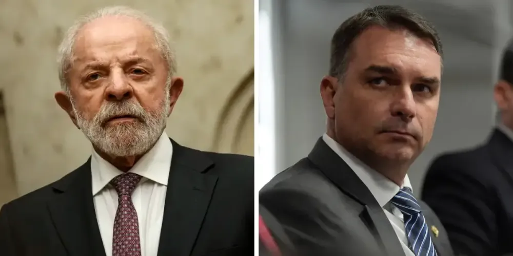 Real Time: Com 40% a 34%, Lula lidera 1º turno, mas vantagem sobre Flávio encolhe.