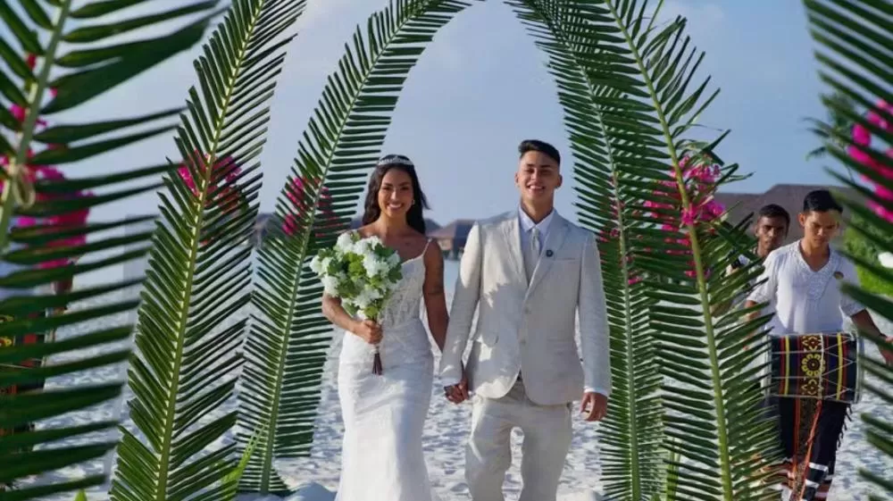 Lunardi se casam nas Maldivas com cenário paradisíaco: 'Do jeitinho que imaginamos'.