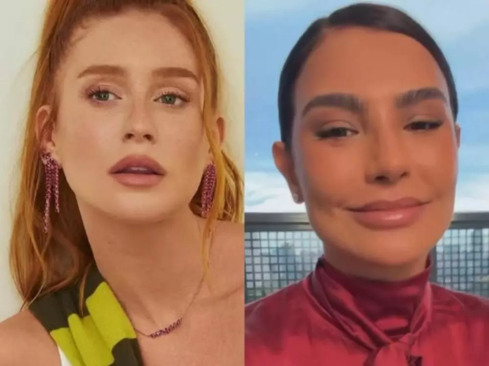 Marina Ruy Barbosa e Cíntia Chagas trocam alfinetadas nas redes sociais.