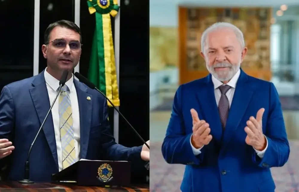 Lula e Flávio Bolsonaro publicam mensagens de Dia das Mães.
