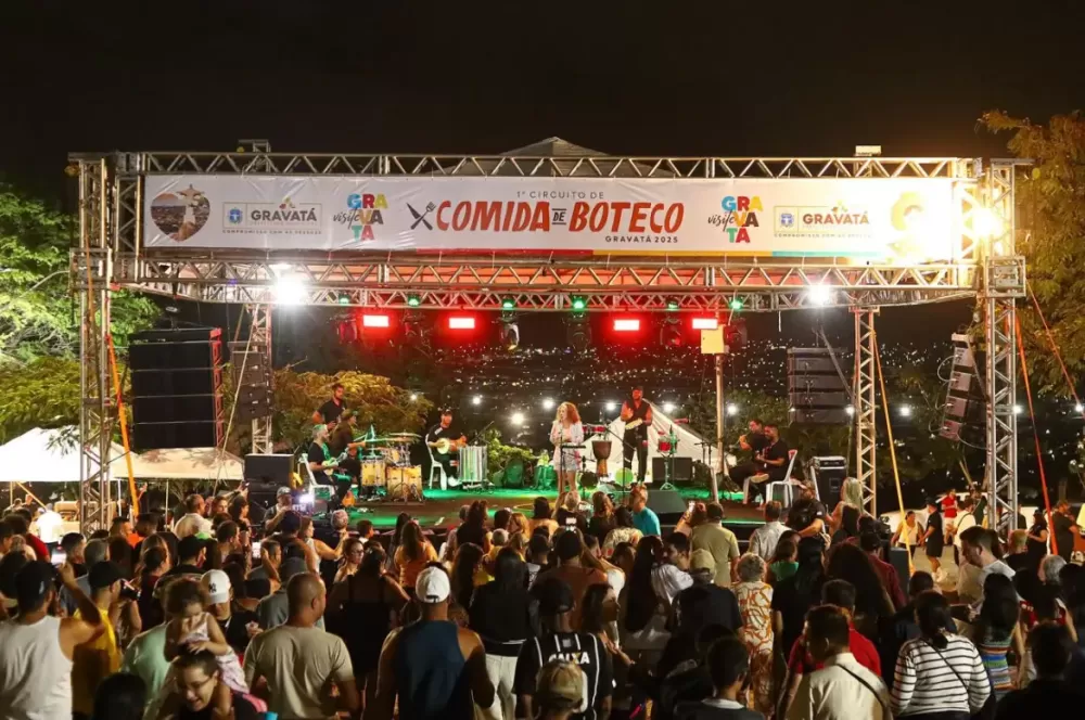 Festival Comida de Boteco encerra 1ª edição com sucesso em Gravatá.
