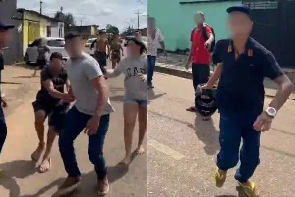Repórter apanha ao vivo durante cobertura de acidente com morte; assista