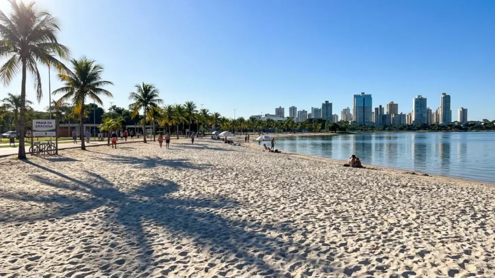 A capital mais jovem do Brasil tem praias de água doce e está entre as 10 melhores do país em qualidade de vida