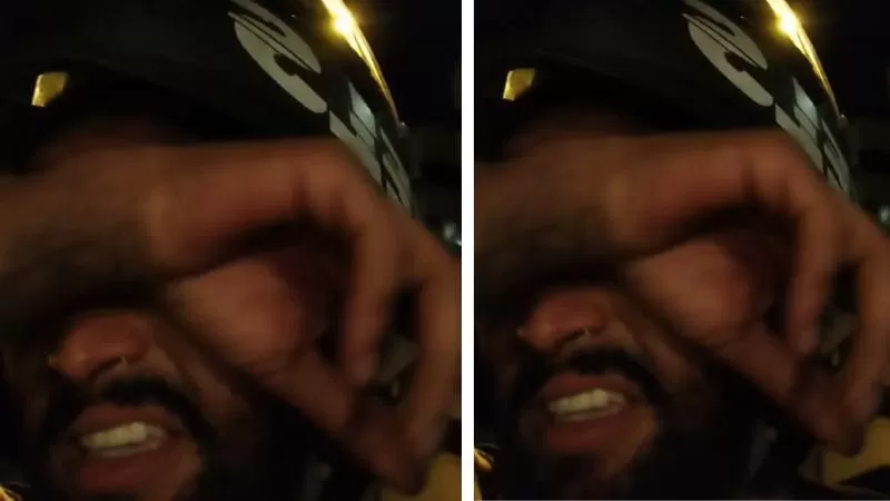 Vídeo: Motoboy chora ao contar que foi humilhado por cliente durante entrega de pedido.