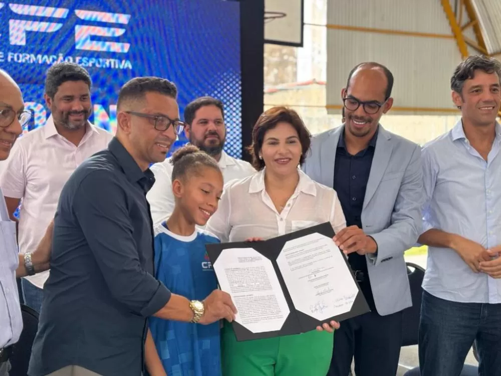 Olinda recebe primeiro Centro de Formação Esportiva em parceria com o Governo do Estado.