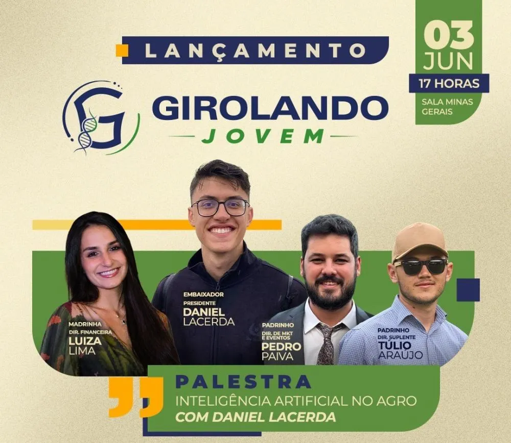 Nova geração do leite: Girolando lança na Megaleite projeto para jovens do agro.