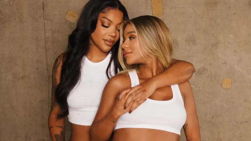 Brunna Gonçalves resgata foto de quando conheceu Ludmilla e surpreende com mudança no visual; veja cliques