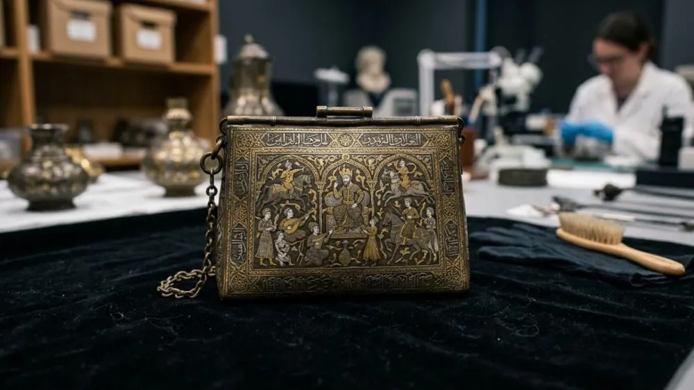 Arqueólogos estudam uma bolsa de 700 anos que desafia tudo o que se sabia sobre a moda medieval
