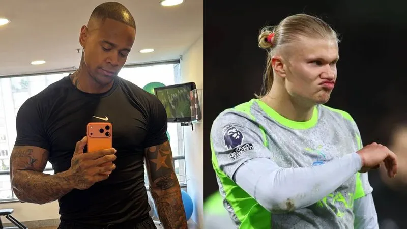 Léo Santana provoca Haaland antes de Brasil x Noruega: “Eu seria o pesadelo dele”