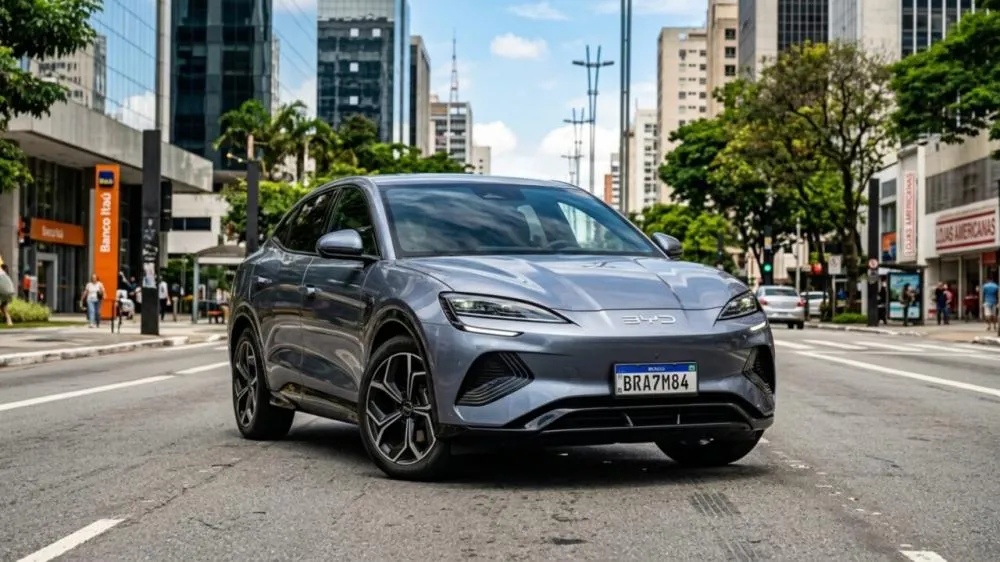BYD coloca absurdos 531 cv em SUV elétrico que vai de 0 a 100 km/h em 4,5 segundos e roda até 360 km sem gasolina