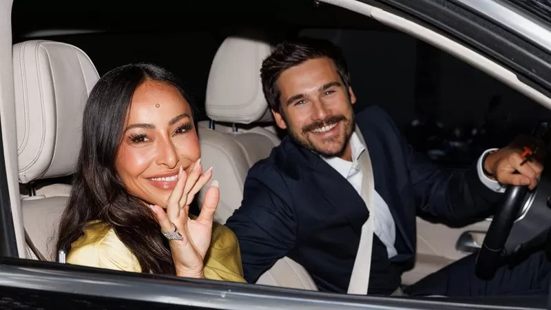 Famosos marcam presença no casamento civil de Ana Maria Braga e Fábio Arruda.