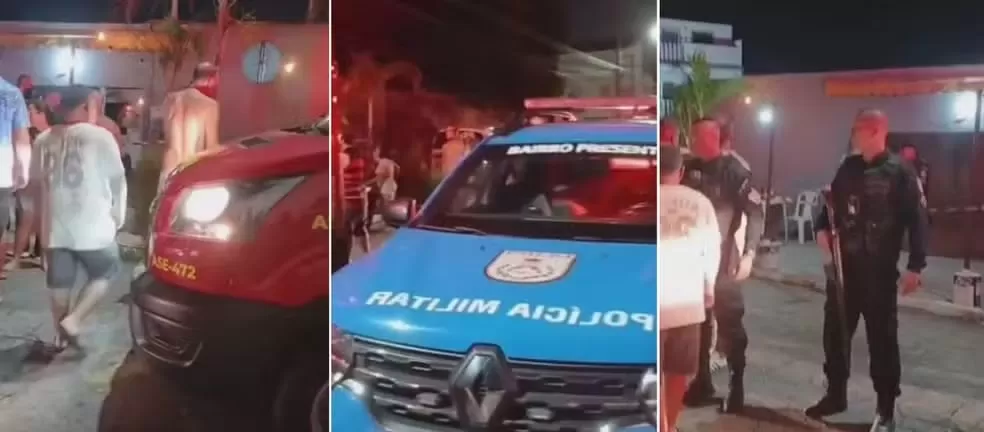 Criminosos disparam contra bar e deixam 3 mortos e 1 ferido no Rio.