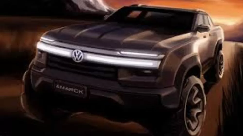 Nova Amarok será produzida em 2027 com visual imponente e versões híbridas.