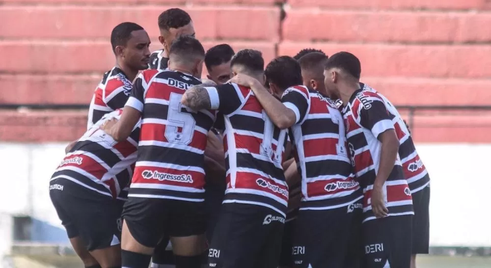 Santa Cruz joga mal e perde para o ABC no último teste antes da Série D.