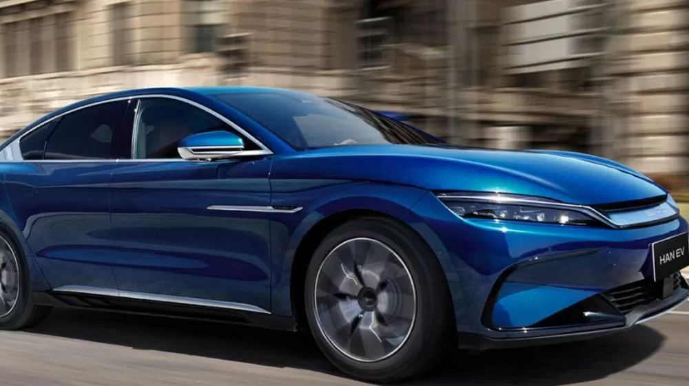 BYD Han EV - Créditos: BYD/Divulgação