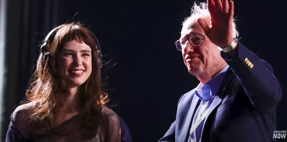 Bernie Sanders vai ao Coachella e incentiva jovens a se posicionarem contra Trump.