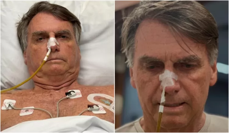 Bolsonaro diz que está ‘sem febre e com a pressão arterial controlada’, mas permanece na UTI sem previsão de alta.
