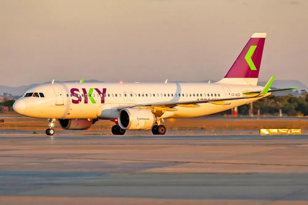 SKY Airline aumenta seus voos para o Brasil na temporada de inverno chileno.