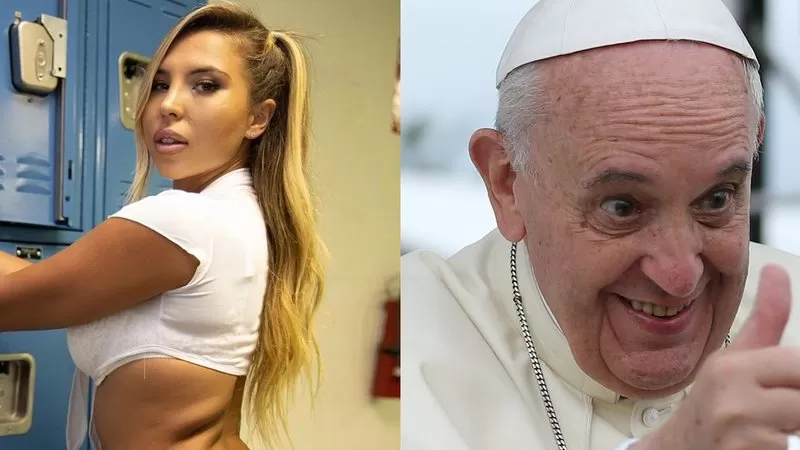 Conheça a modelo que provocou investigação no Vaticano após 'curtida' de conta do Papa em foto.