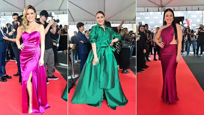 Troféu Imprensa: Veja os looks dos famosos para a gravação do prêmio do SBT.