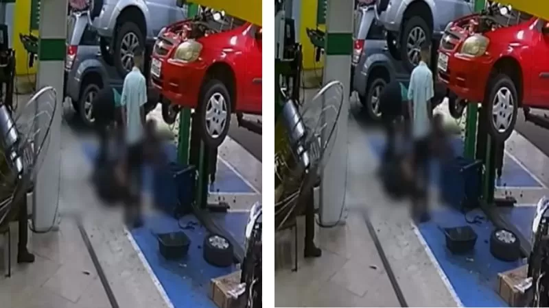 Homem morre após ser atacado por colega de trabalho com chave de fenda; assista.