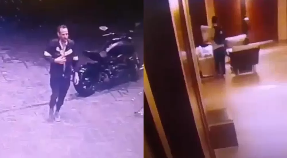 Ex-CEO da Hurb: veja momento do furto das obras de arte no RJ.