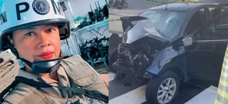 Vídeo: Subtenente da PM morre em acidente de trânsito em Salvador.
