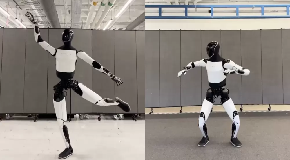 Robô da Tesla aparece dançando em novo vídeo e web reage: “Melhor que eu”.
