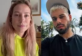 Luana Piovani rebate Zé Felipe após xingamentos: 'Ignorantes não têm raciocínio'.