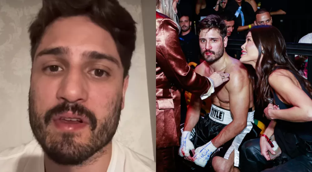 Após ser nocauteado, Daniel Rocha atualiza seu estado de saúde.