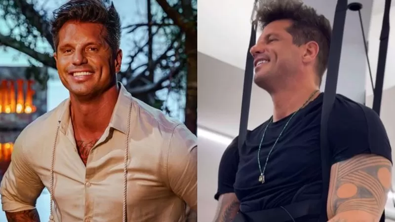 Fernando Fernandes emociona ao caminhar com ajuda de equipamento após 14 anos.