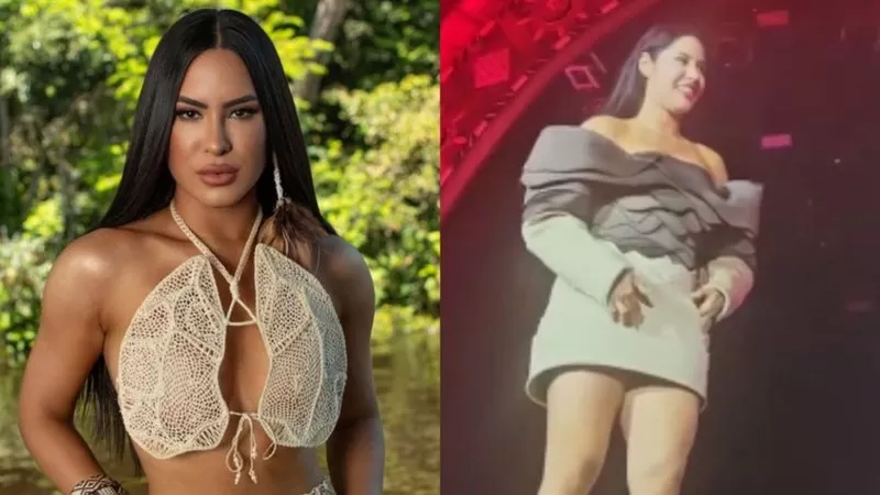 Um livramento? Isabelle Nogueira tem reação inusitada à pergunta de influenciadora; veja vídeo.