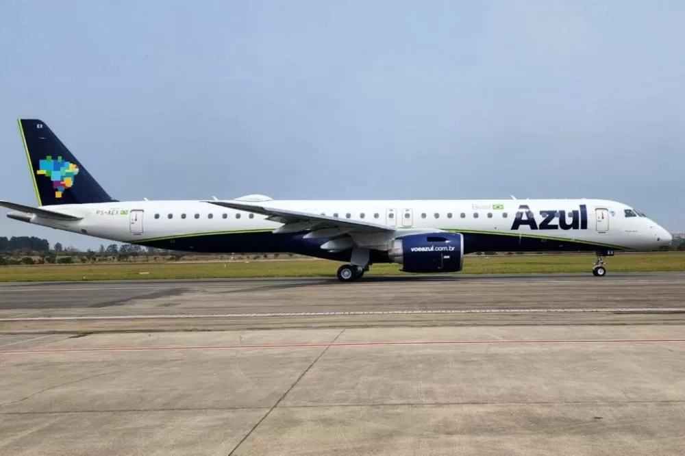 Azul entra com pedido de recuperação judicial nos EUA.