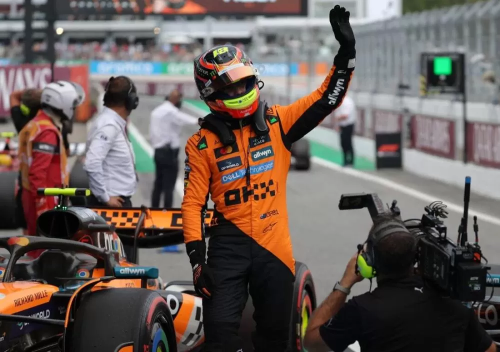 Piastri conquista pole position do GP da Espanha; Bortoleto conquista sua melhor posição de largada.