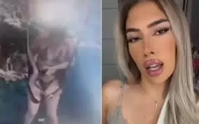 Modelo morre após sofrer ataque de pânico e soltar o cinto de segurança durante voo de parasailing.