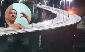 Vídeo mostra PMs com adolescente que foi arremessado da Segunda Ponte.