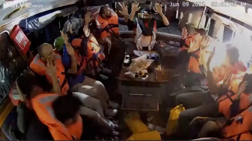 Brasil pede libertação de ativistas detidos em embarcação por Israel.