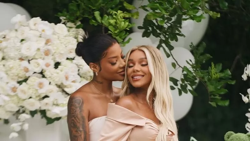 Ludmilla se declara à esposa, Brunna Gonçalves, no Dia dos Namorados.