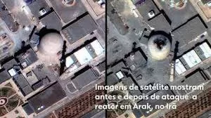 Israel ataca reator em Arak e amplia ofensiva contra programa nuclear iraniano.