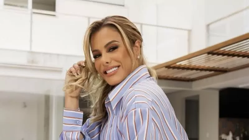 Dias após propor desafio fitness para funcionárias, Poliana Rocha compartilha resultados; veja.