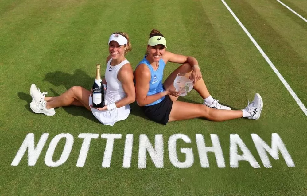 Bia Haddad é campeã em Nottingham e conquista o oitavo título de duplas na carreira.