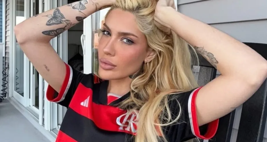 Karoline Lima expõe confusão em estádio durante jogo do Flamengo.