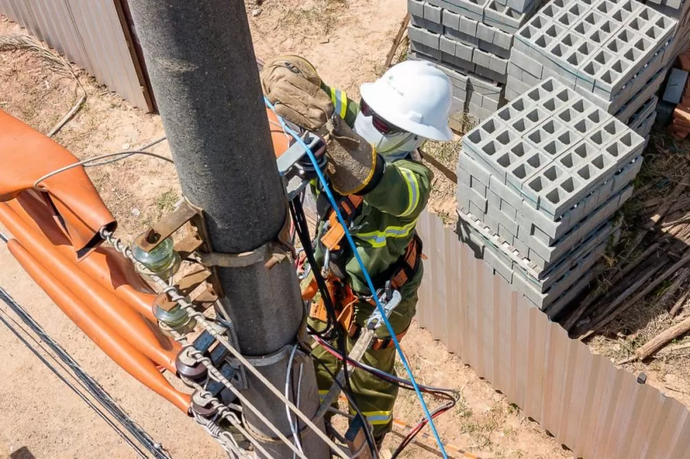 Mais de 60 toneladas de cabos irregulares são removidos em Pernambuco em seis meses.