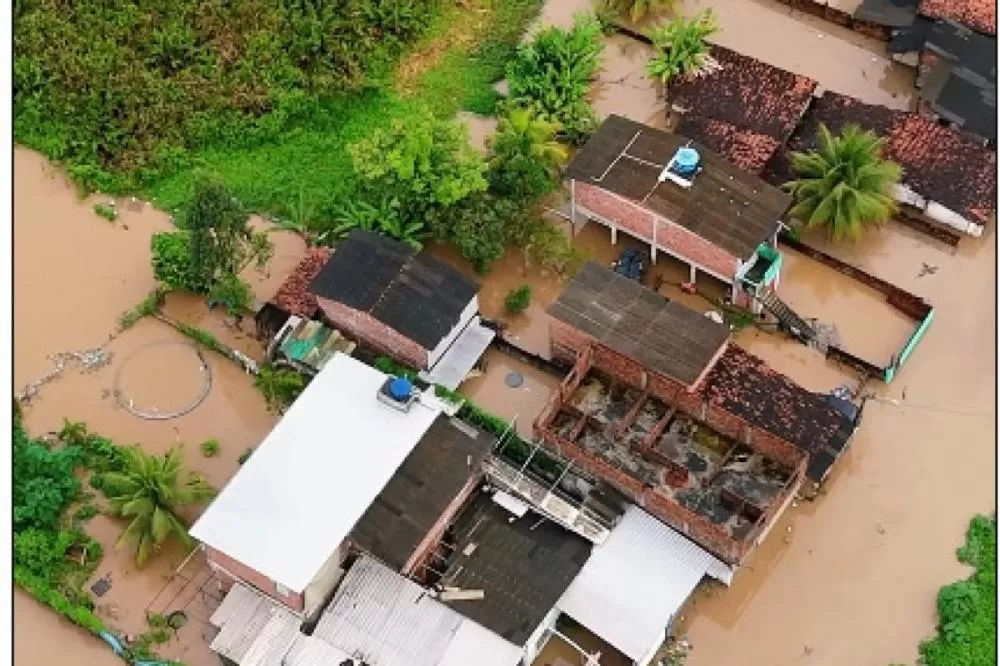 Igarassu decreta Estado de Emergência após fortes chuvas.