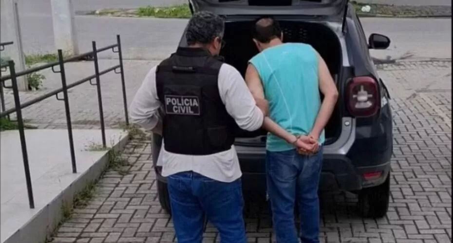Em Pernambuco, homem é preso suspeito de estuprar filha de 11 anos.