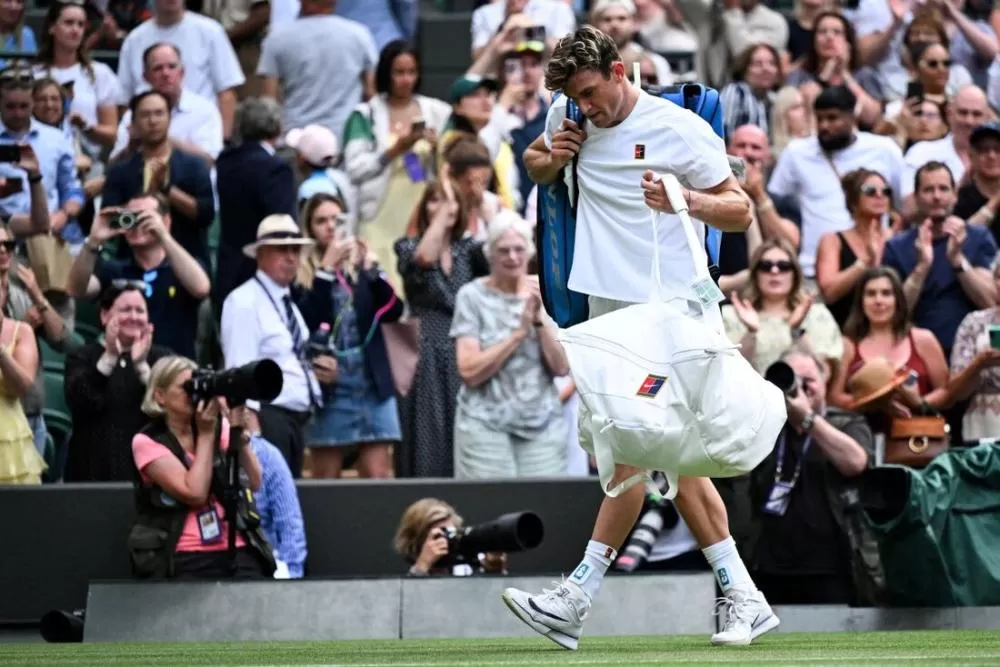 Jack Draper, número 4 do mundo, é eliminado na 2ª rodada em Wimbledon.