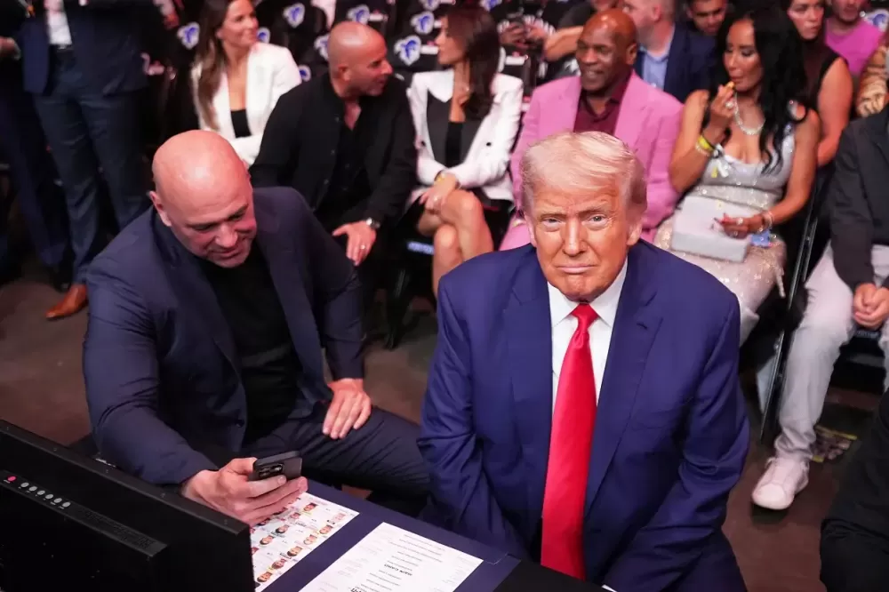 Trump planeja luta de UFC na Casa Branca para celebrar 250 anos dos EUA.