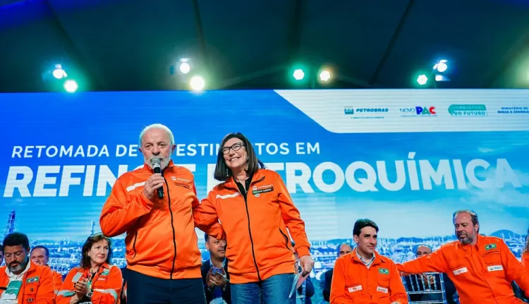 Lula diz que presidente da Petrobras parece ‘frágil’ e com ‘cara de bobinha’, mas ‘tem veneno’.