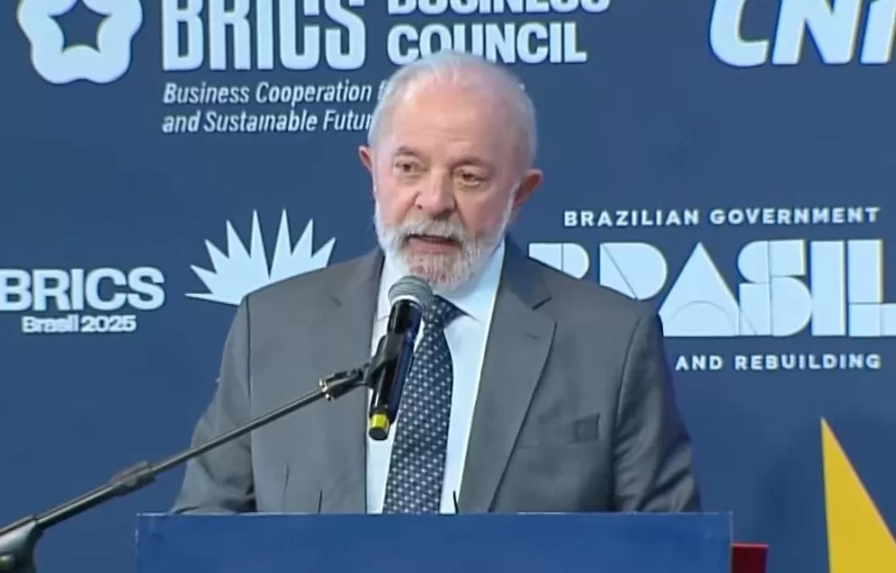 “Brics segue como fiador de um futuro promissor”, diz Lula em fórum empresarial do Brics.